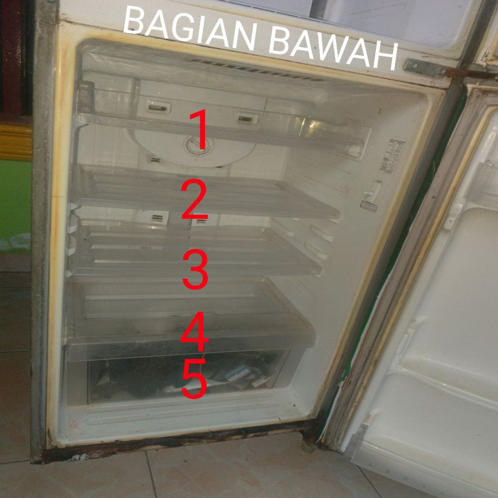 RAK KULKAS SAMSUNG 2 PINTU