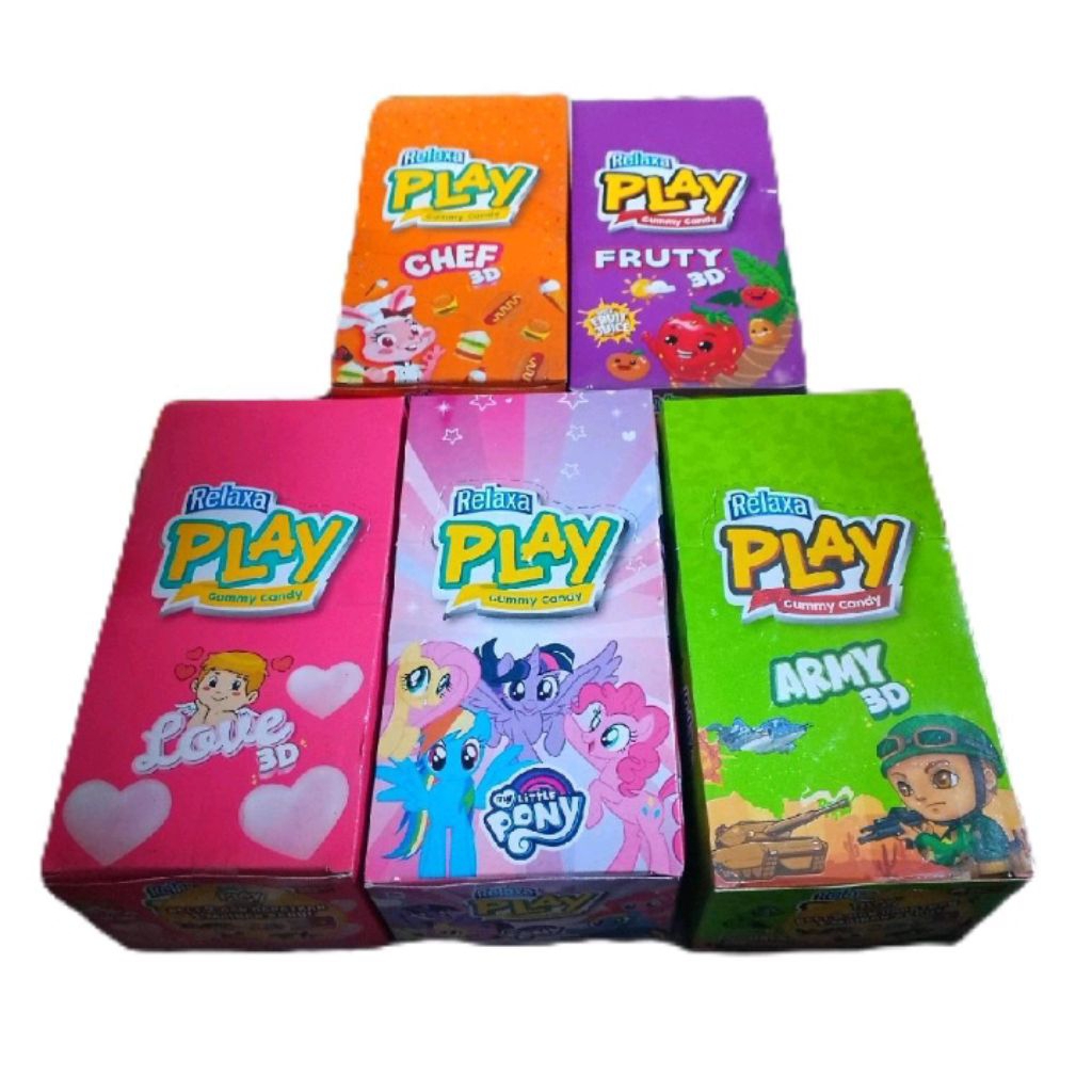 Relaxa Play Gummy Candy/box