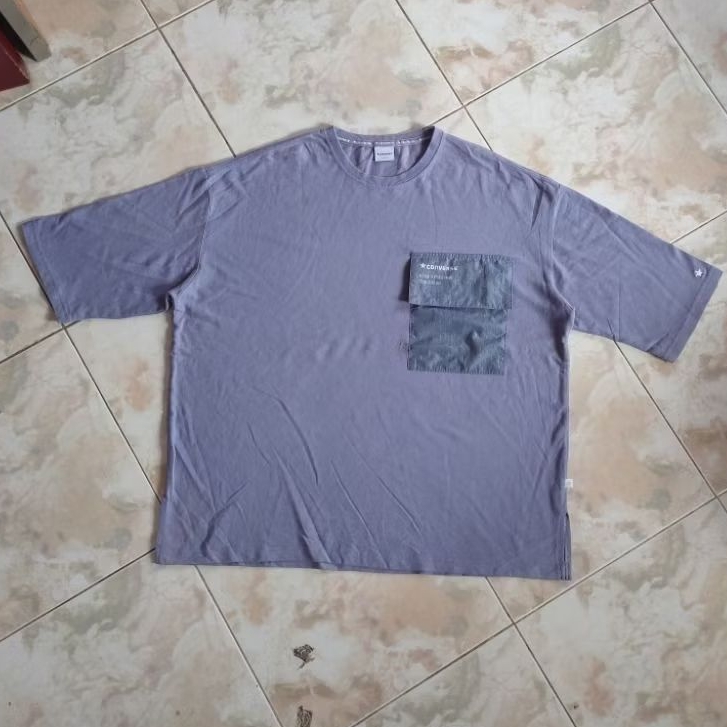 Kaos Converse Oversize Pocket Tee