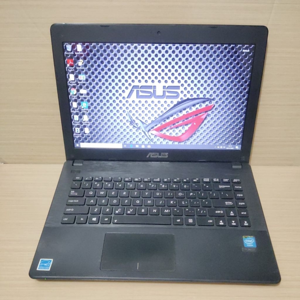Laptop Asus X451C Intel Celeron 1007u ram 2gb HDD 500gb baterai baru