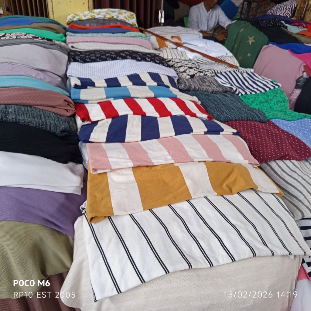 HARGA/0,5 M | KAIN BABY TERRY STRIPE | BAHAN KAOS BABY TERRY | KAIN BABY TERRY HOODIE | BABYTERRY