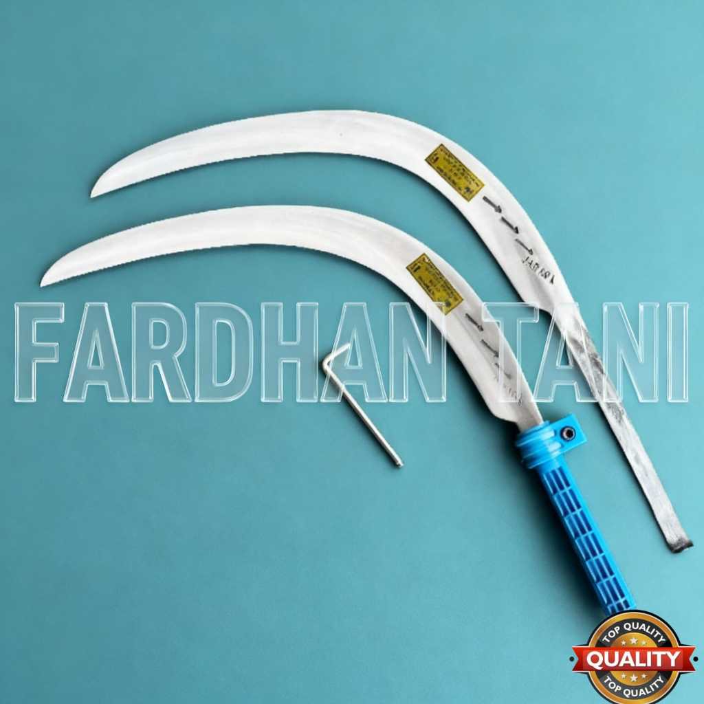 EGREK SUPER BAJA CAP 3 PANAH WADAR, EGREK (SABIT) ALAT PANEN SAWIT LOKAL SIAP PAKAI TANPA ASAH - FAR