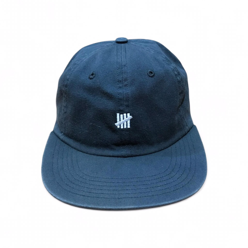 Undefeated Five Panel Cap Black Cap  Adjusted back strap  Osfa one size fits all