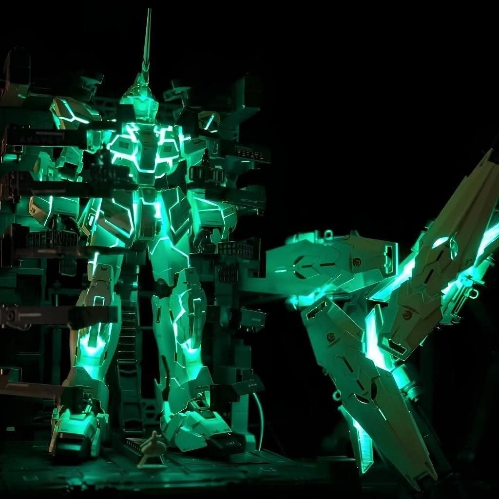 MGEX Unicorn 2201 Shensou Model 1/100 - Repair Version + New Led Version