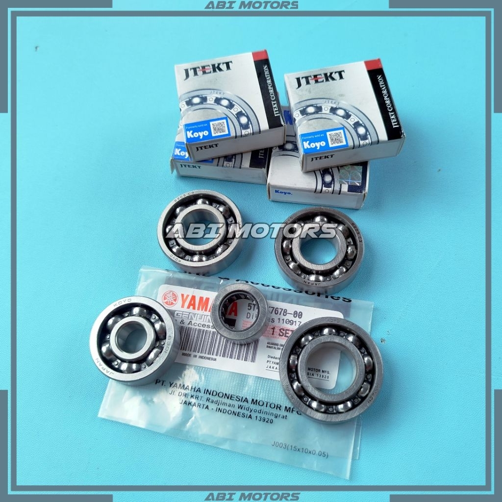 BEARING LAHER RASIO YAMAHA MIO SPORTY MIO SMILE MIO SOUL FINO NOUVO BEARING LAHER RASIO GARDAN MIO S