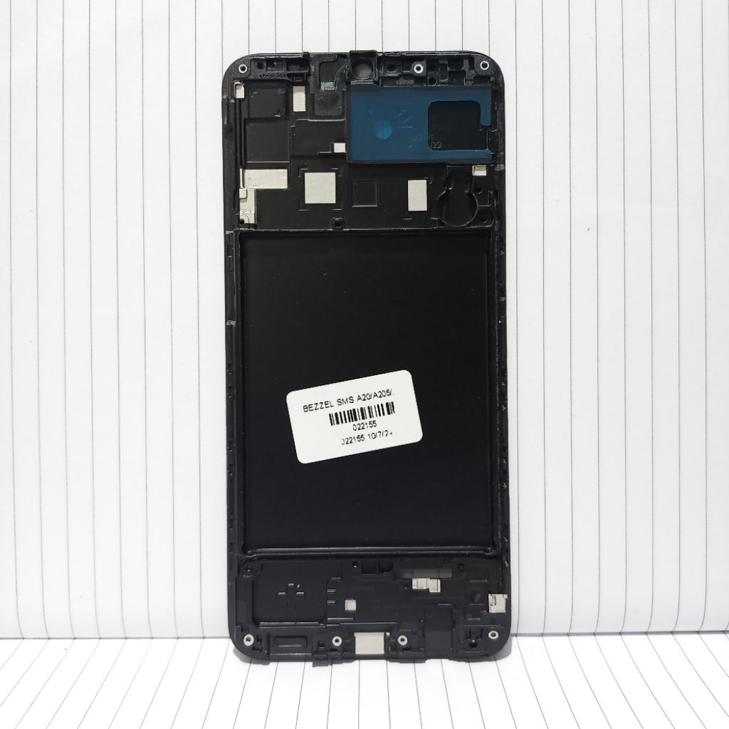 Frame / Tatakan LCD / Middle Samsung Galaxy A20 / Kondisi Baru (Tidak Pecah/Retak)