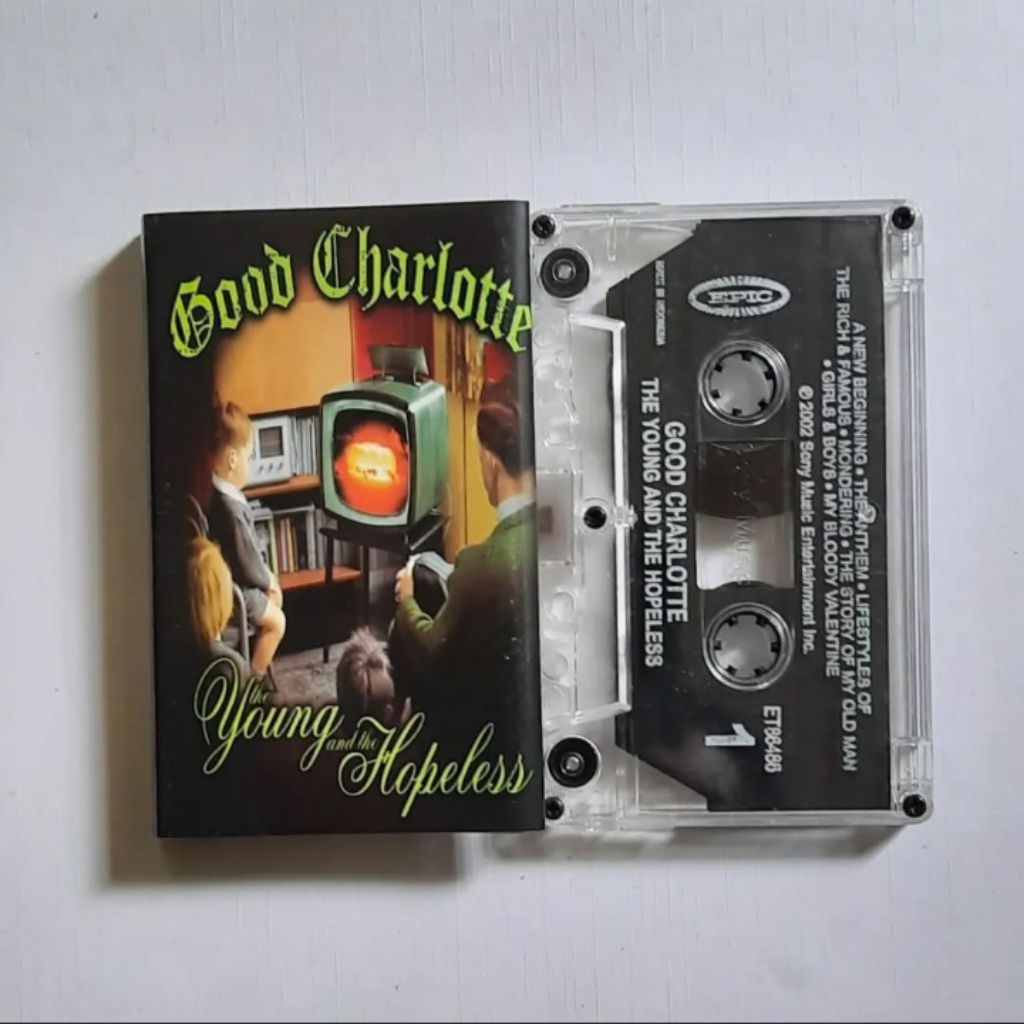 Kaset Good Charlotte - The Young & Hopeless