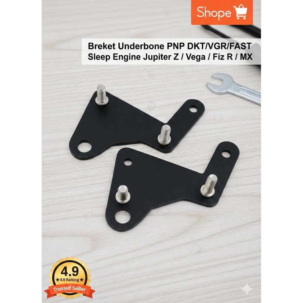 Breket Underbone PNP DKT/VGR/FAST Sleep Engine Jupiter Z / Vega / Fiz R / MX