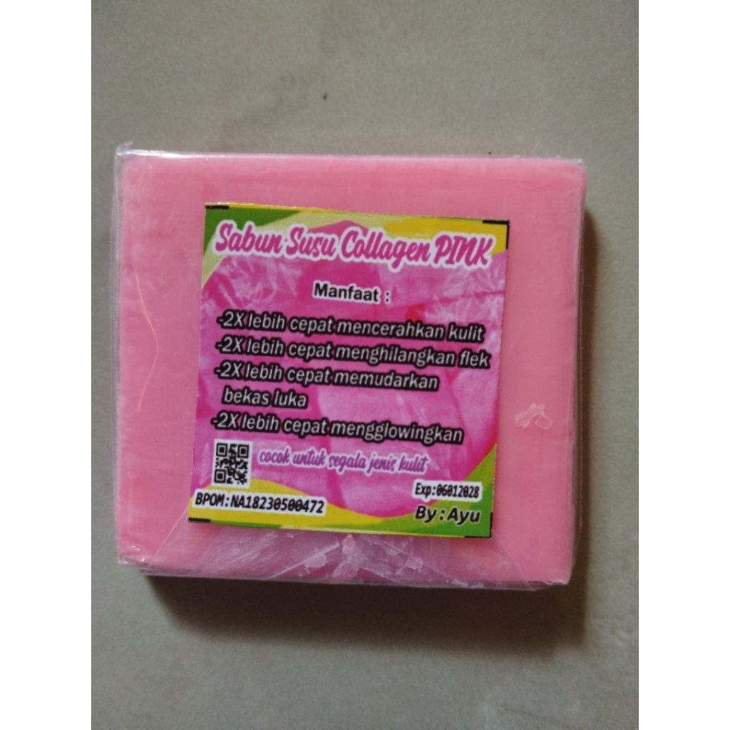 Sabun Susu Collagen, sabun pemutih wajah