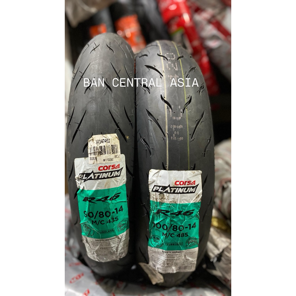 BAN LUAR CORSA PLATINUM R46 RING 14 90 80 14 100 80 14