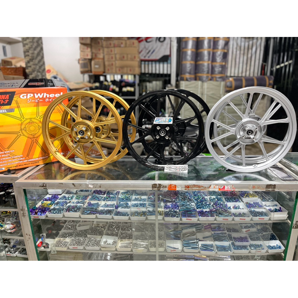 VELG DAYTONA GP WHEEL JUPITER FIZ R VEGA FORCE 1 MX KING ORIGINAL JAPAN