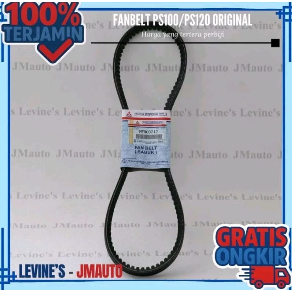 Fanbelt ps original ME900712 / tali kipas ps100/ban kipas ps120 ori