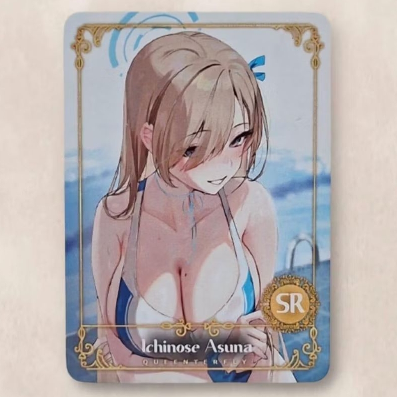 Kartu CCG Goddess Blue Archive Ichinose Asuna SR
