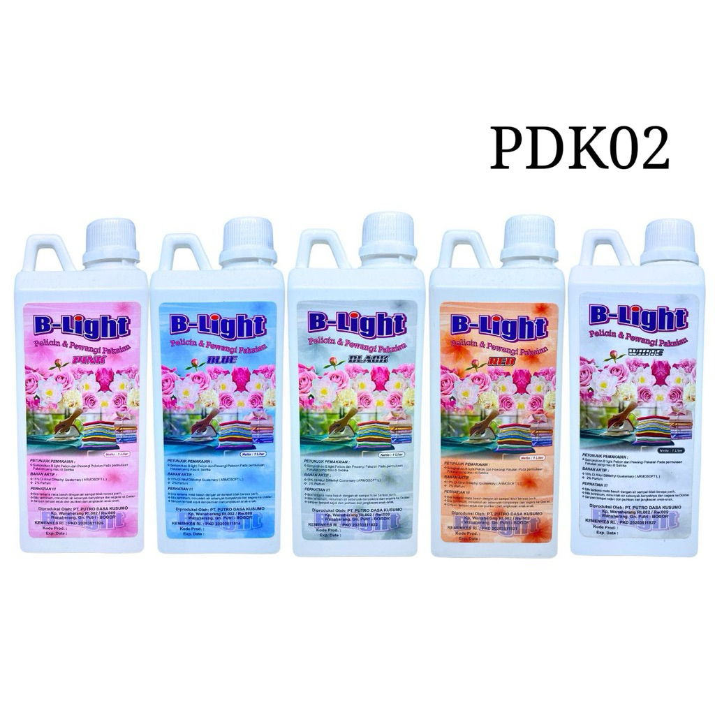 Pelicin Dan Pewangi Pakaian 1 Liter B-LIGHT