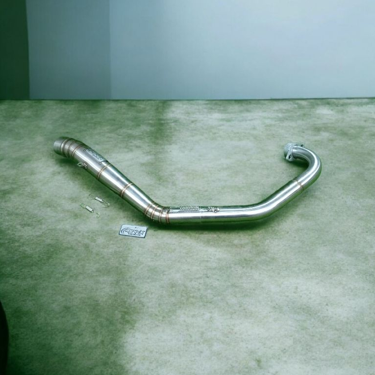 Pipa Leheran Knalpot Mx King Mx New Mx Old Road Race Original REV-X