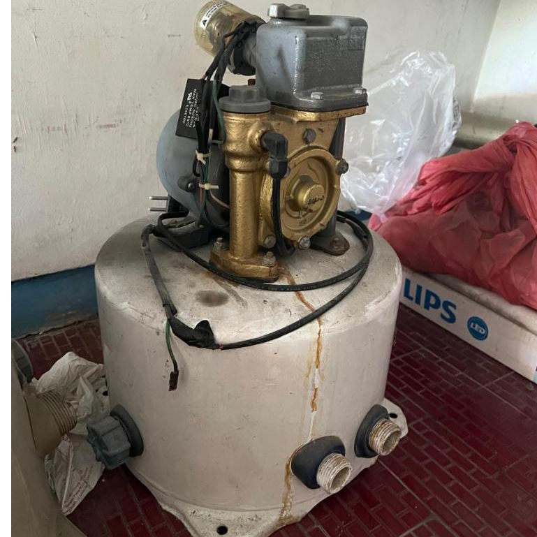 bekas second pompa air otomatis water pump pressure switch sanyo P-H261DN