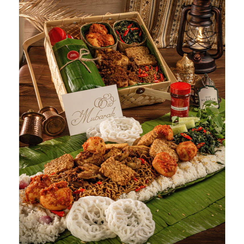 Hampers Lebaran 2026 Raja Rawit | Hantaran Idul Fitri - Nasi Liwet Gulung Ayam Goreng Rempah