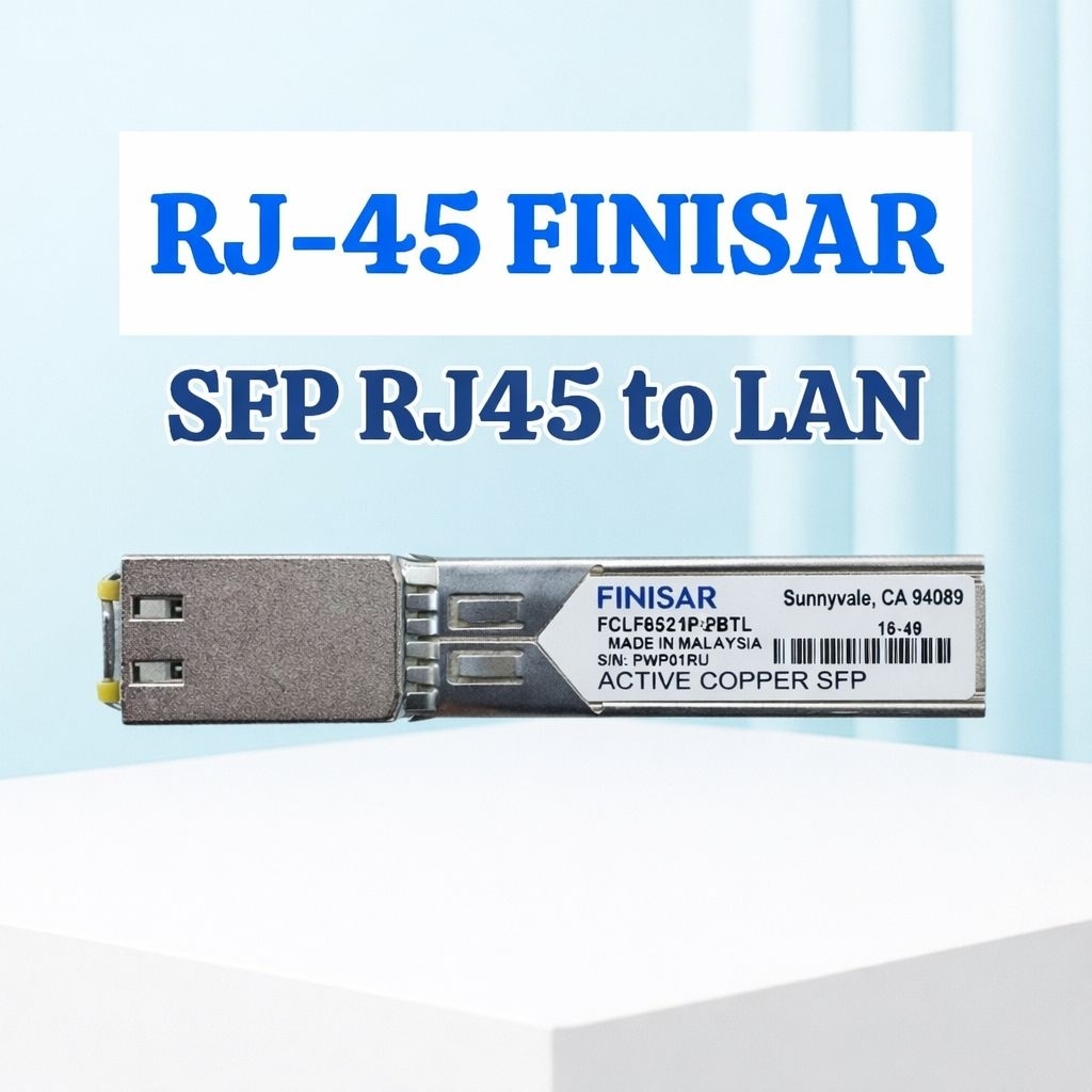 Finisar SFP Rj45 1G 100m 1000Base-T Copper LAN UTP 1Gb