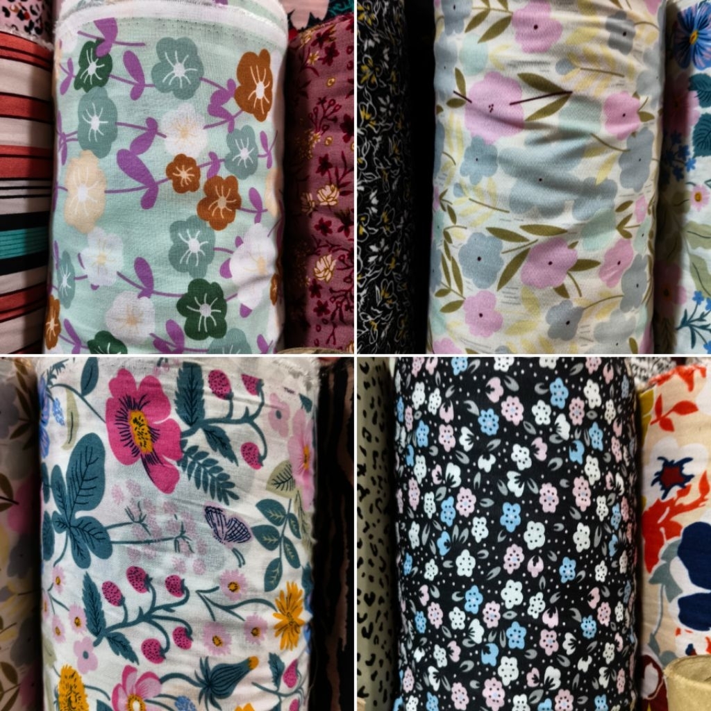 kain katun rayon premium, kain katun rayon premium motif terbaru, kain katun rayon murah, kain katun
