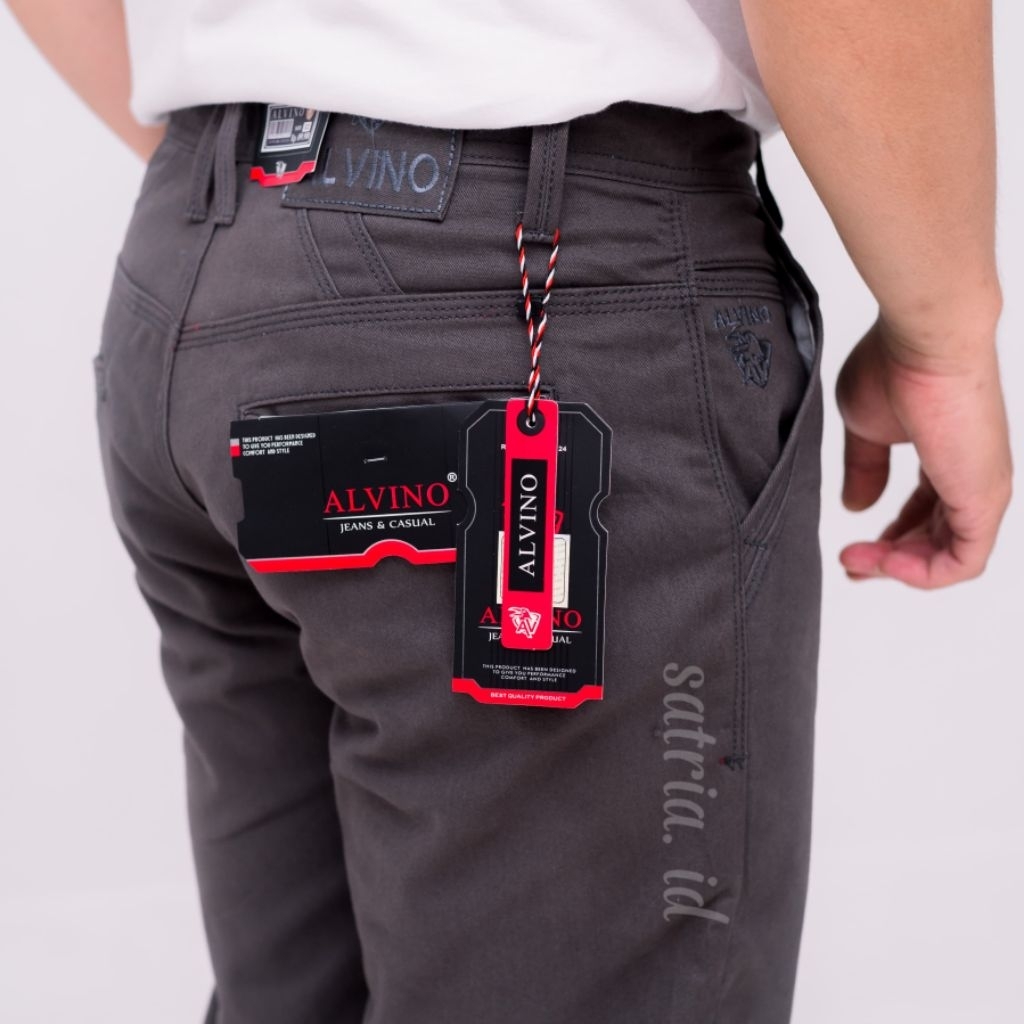 ALVINO[]Celana Panjang Kanvas Brand ALVINO Original||High Quality