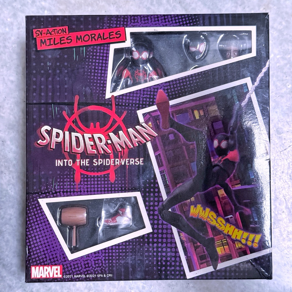 Sentinel Miles Spiderman Into the Spiderverse BIB