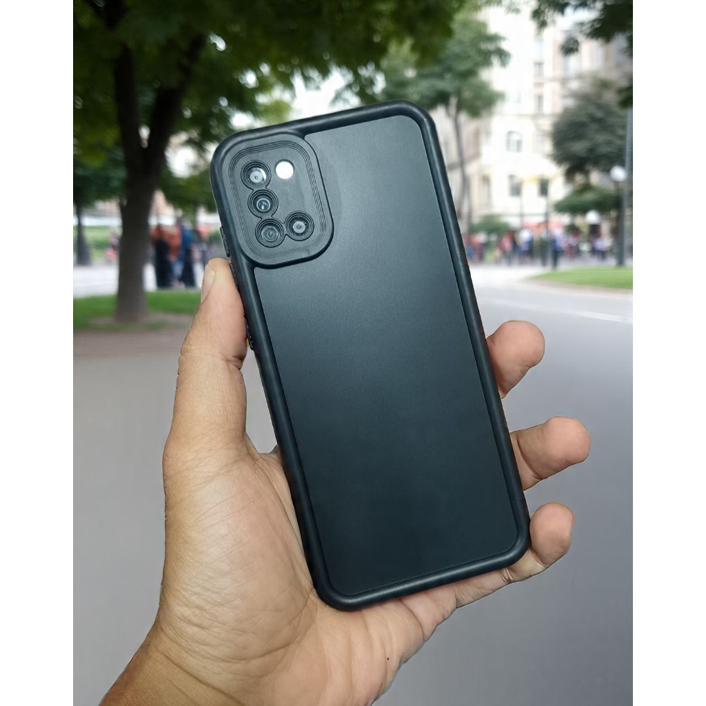CASE SAMSUNG A31 BLACK MATTE PROCAM SOFTCASE PREMIUM MEWAH BERKUALITAS