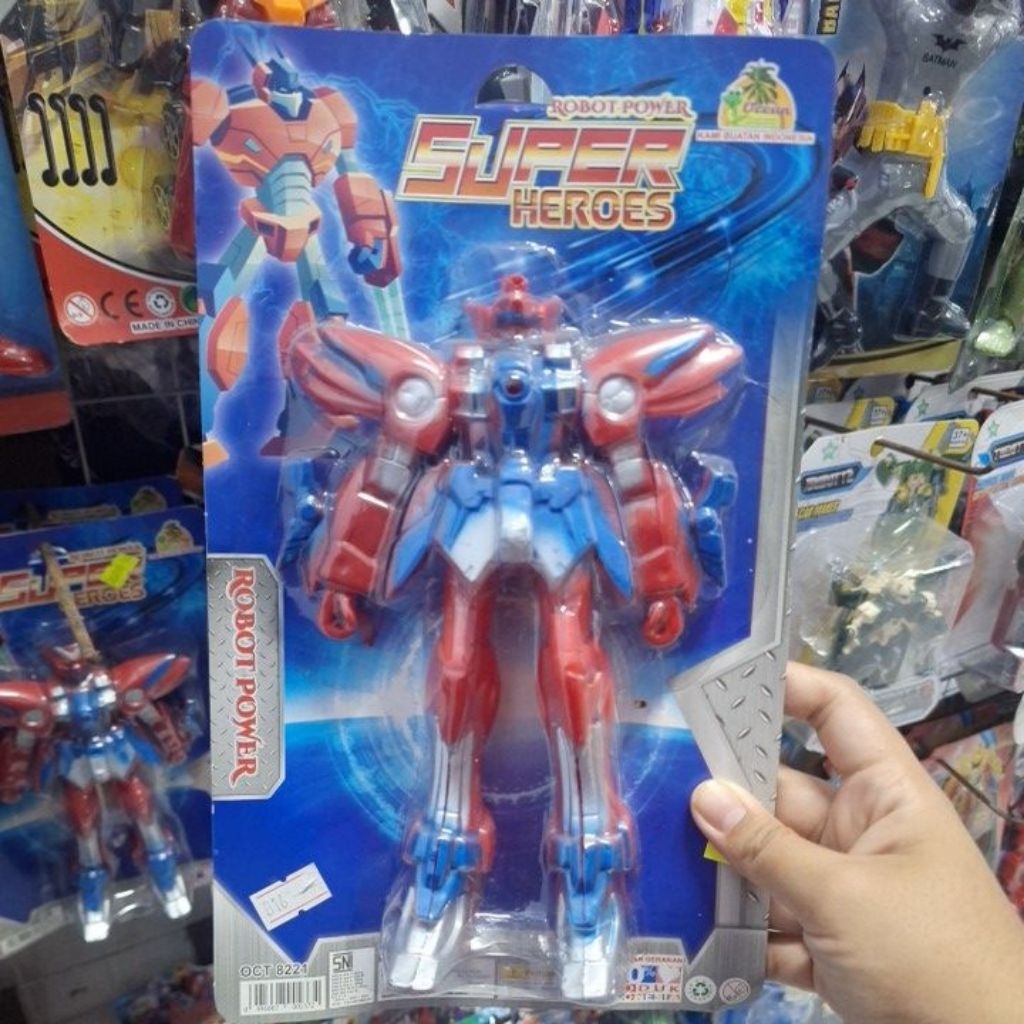 robot power super heroes oct8224