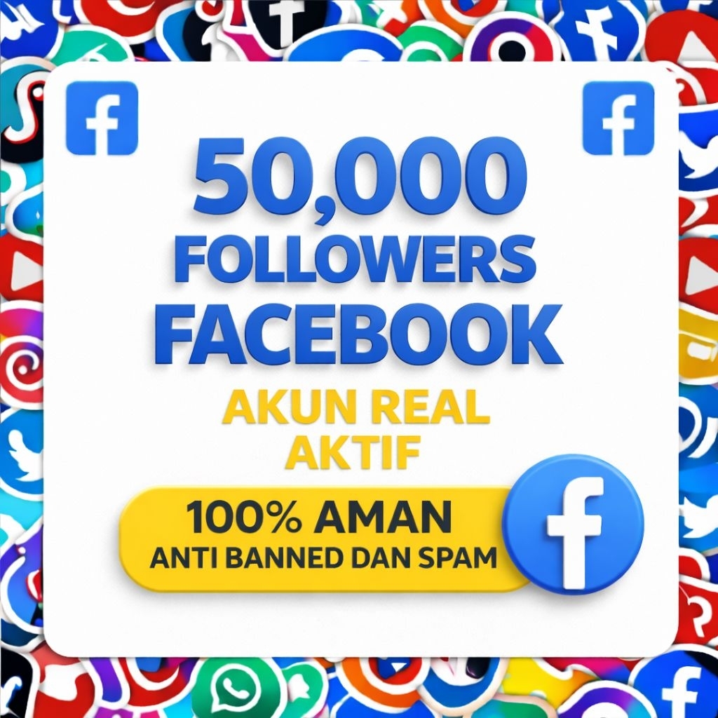 Promo Follower Facebook Pro Fanspage Halaman Follower Facebook