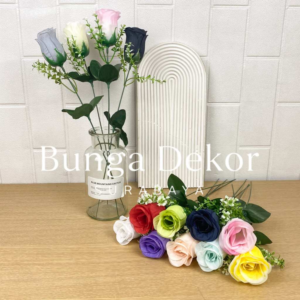 Bunga KuncupOFX1 palsu/The simulation flower/harga pertangkai/dekorasi rumah