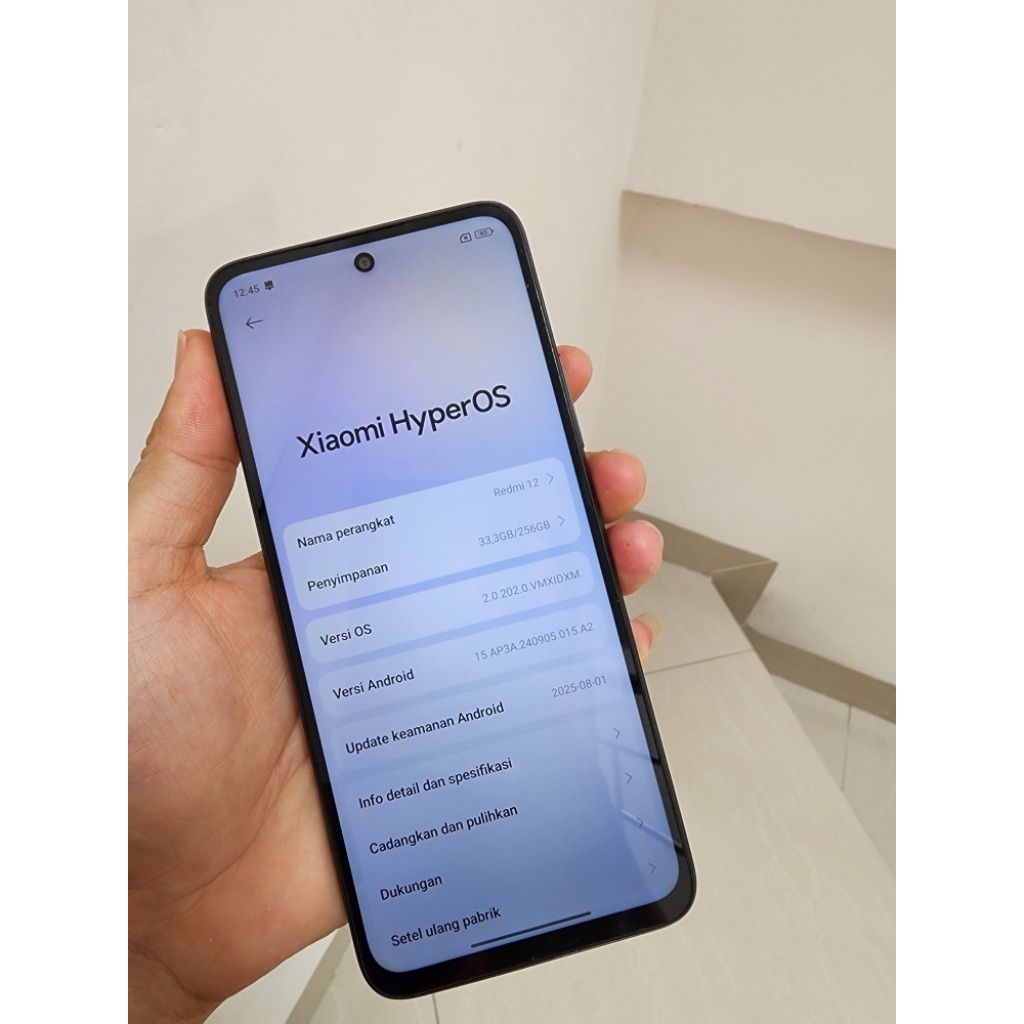 Xiaomi Redmi 12 Ram 8GB/Rom 256GB Black