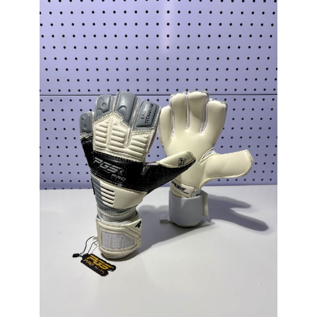 PGS PRO Eagle Titanium Putih - Sarung Tangan Kiper - Glove - Original