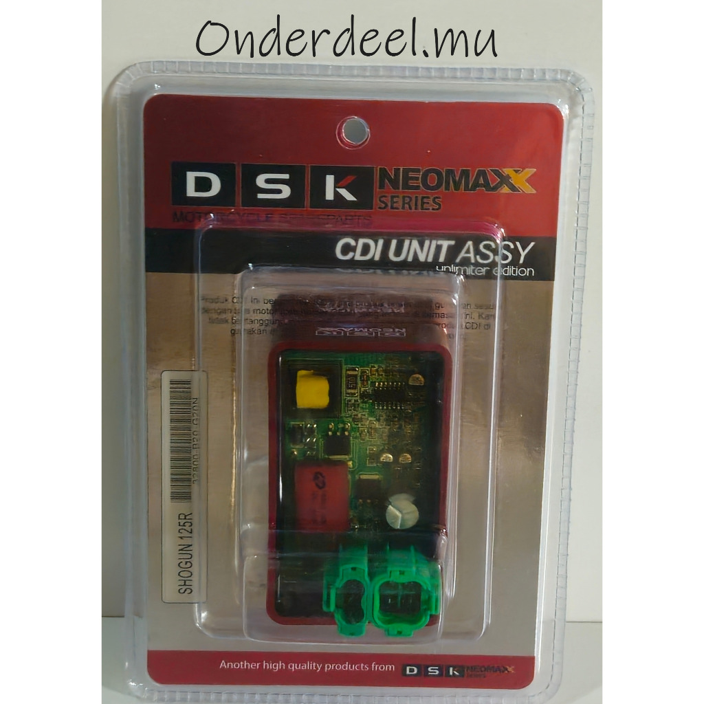 CDI RACING SHOGUN 125 R SHOGUN 125 SP DIGITAL ORIGINAL DSK UNLIMITER