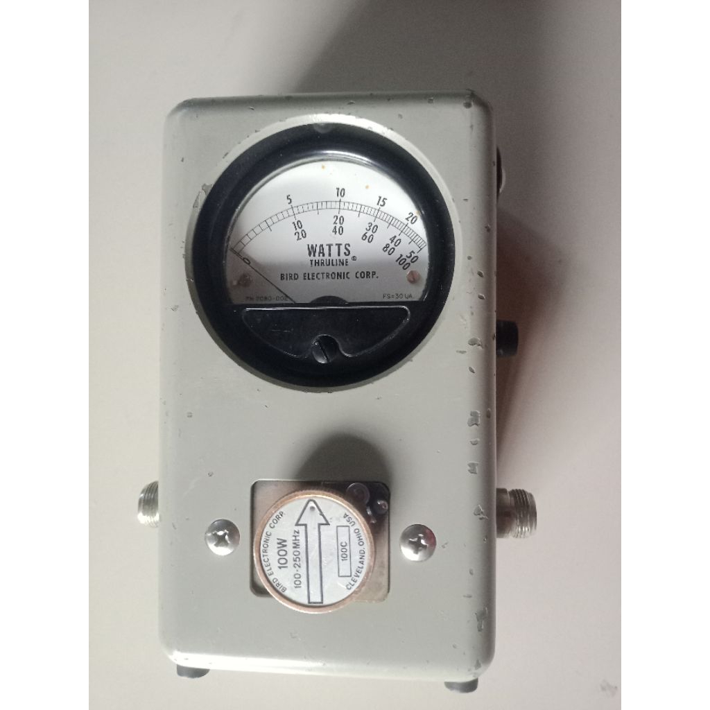 BIRD 43 WATT METER POWER METER SWR METER