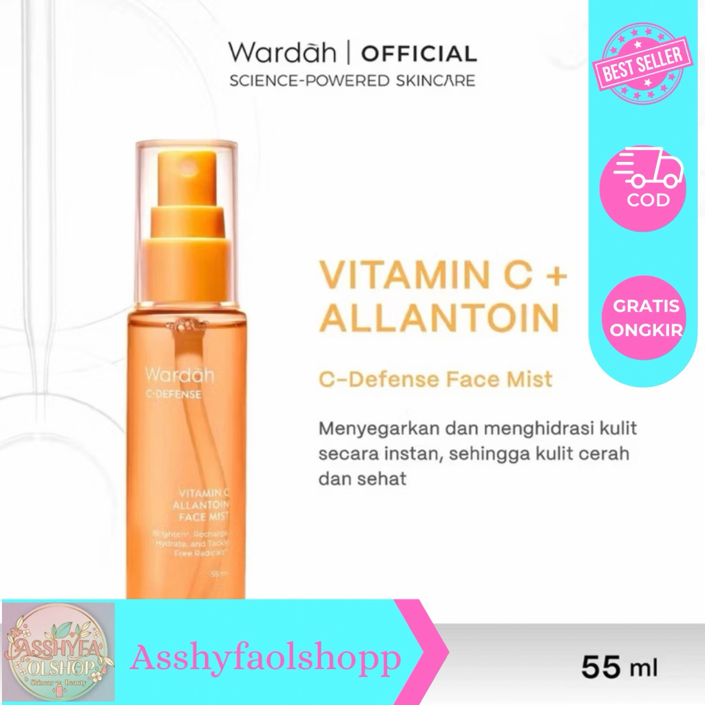 Wardah C-Defense Face Mist 55 ml / Wardah C Defense