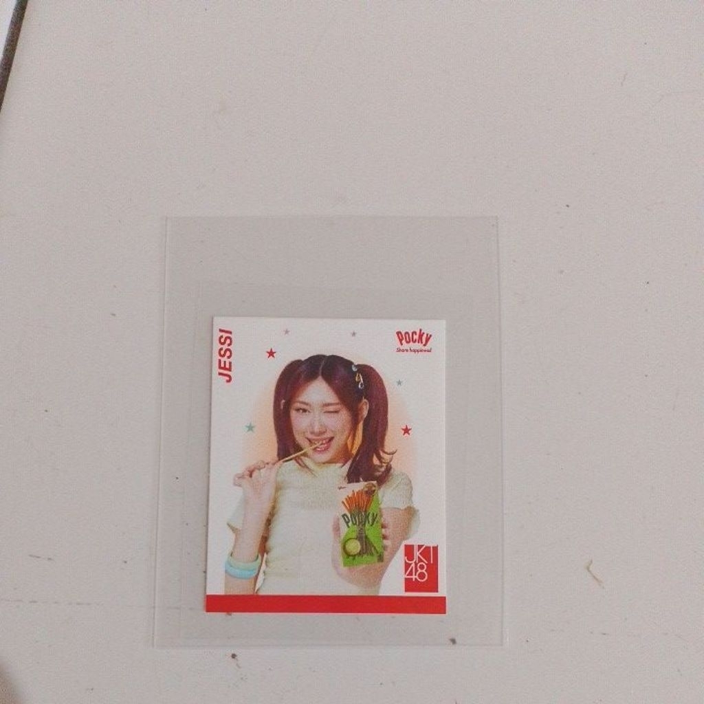 Stiker Jessi JKT48 x Pocky official