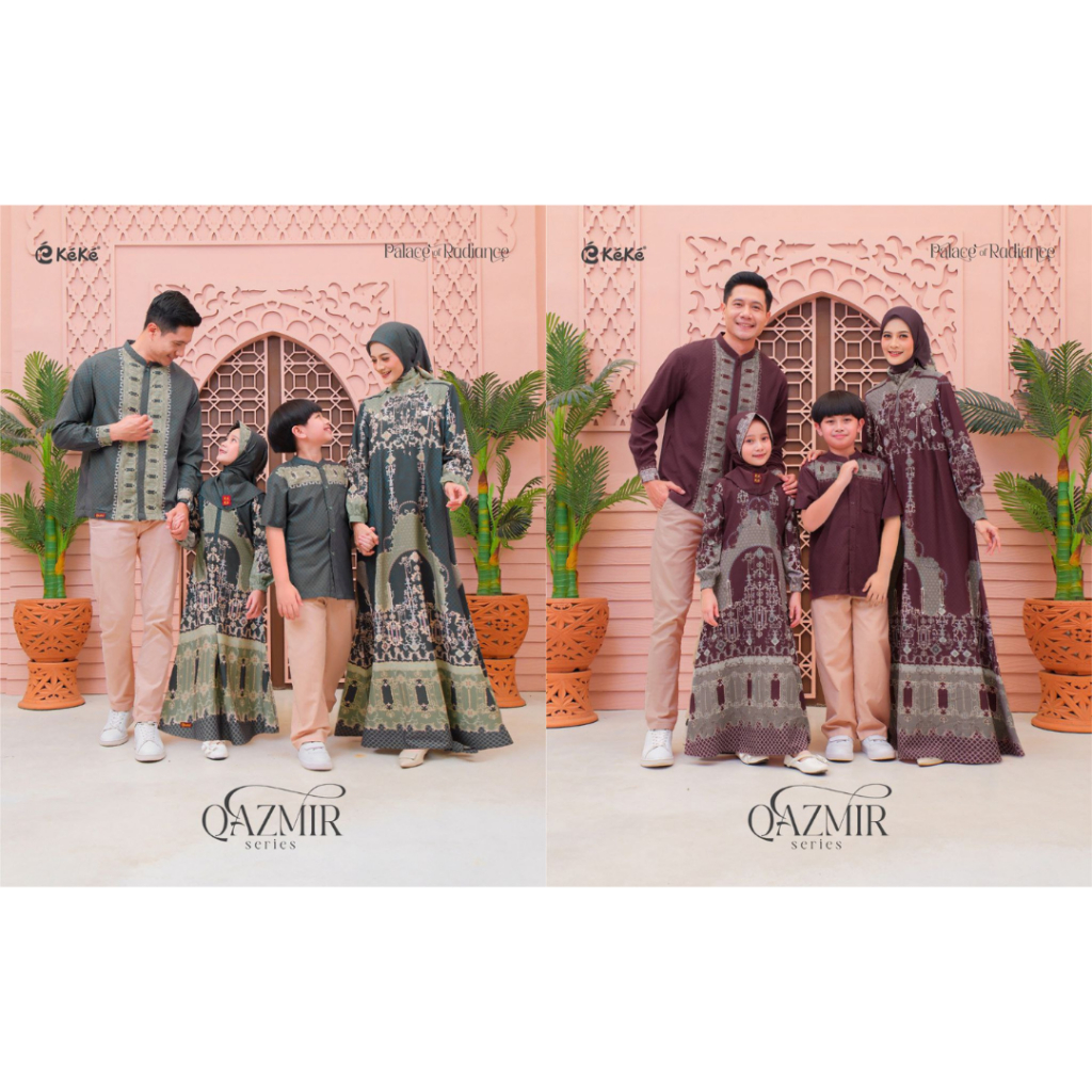 Sarimbit Keluarga Keke Qazmir Series Terbaru | Qazmir Series | Keke Busana | Sarimbit Keke Qazmir Se