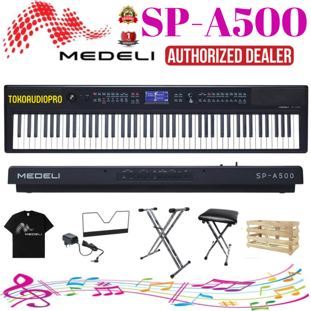 Medeli SP-A500 Digital Piano 88 Keys Medeli SPA500 Piano Digital sp-a500