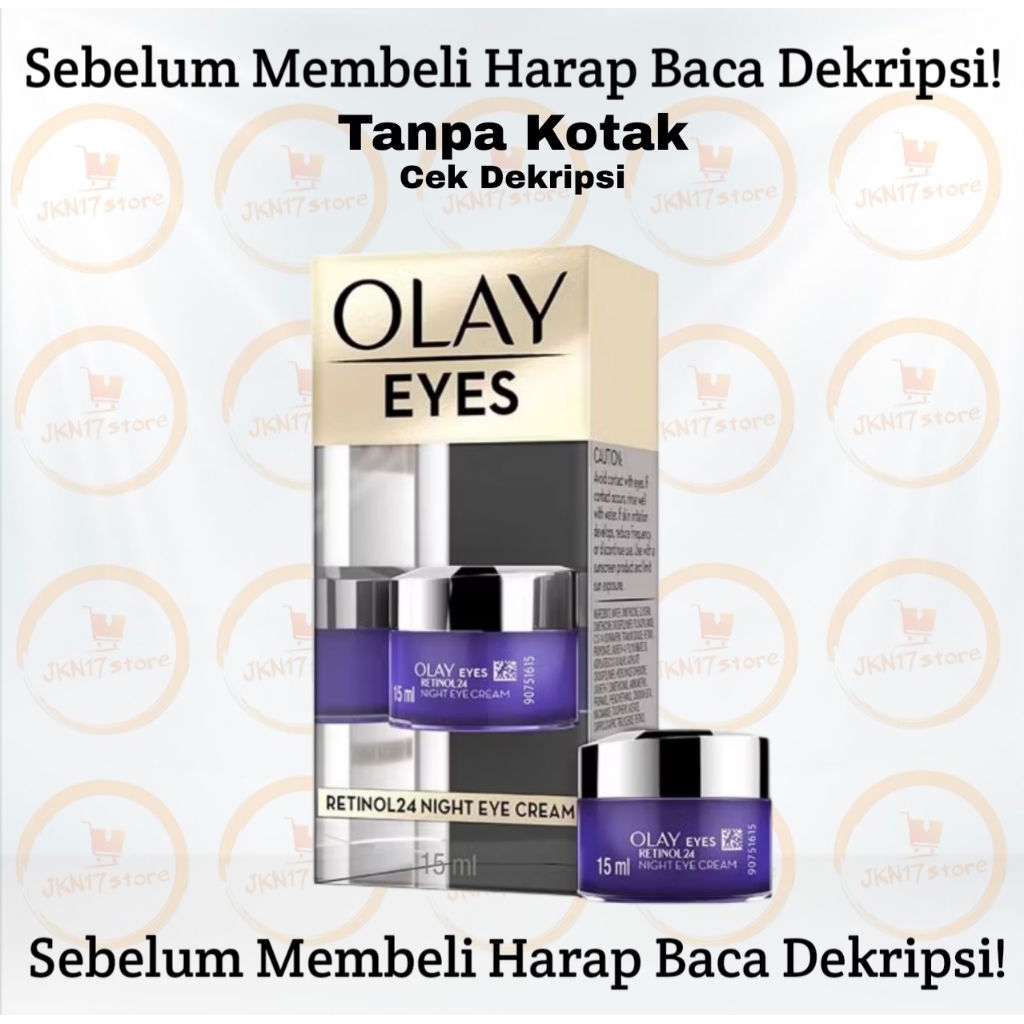 olay retinol 24 night eye cream 15ml