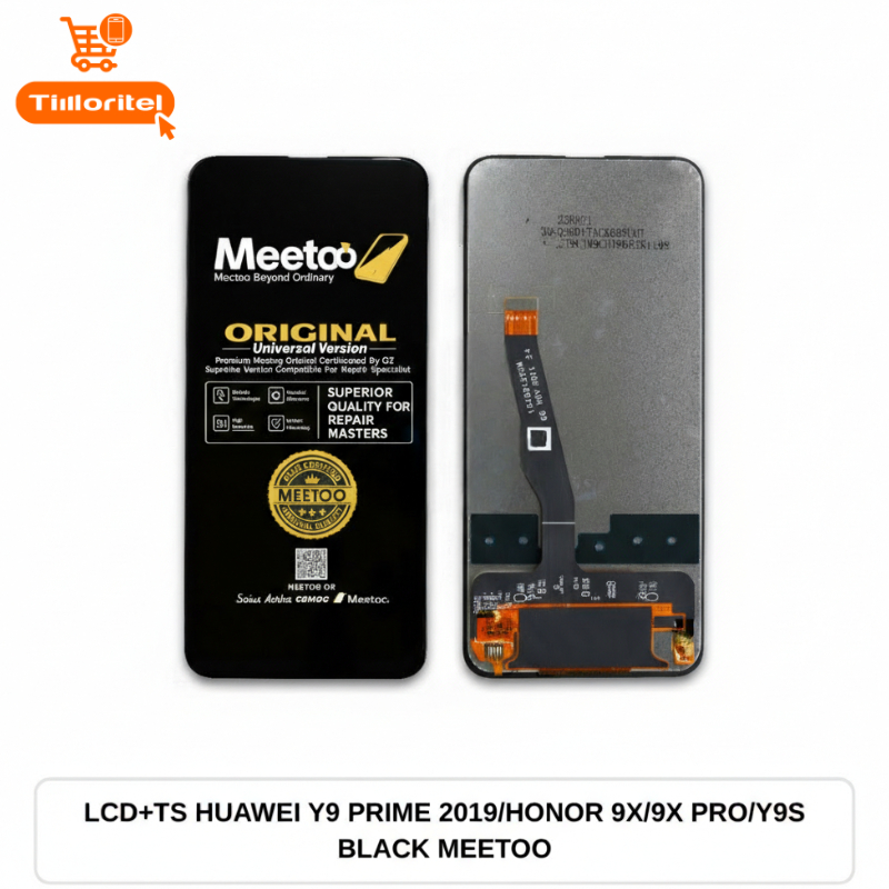 LCD+TS HUAWEI Y9 PRIME 2019/HONOR 9X/9X PRO/Y9S BLACK MEETOO