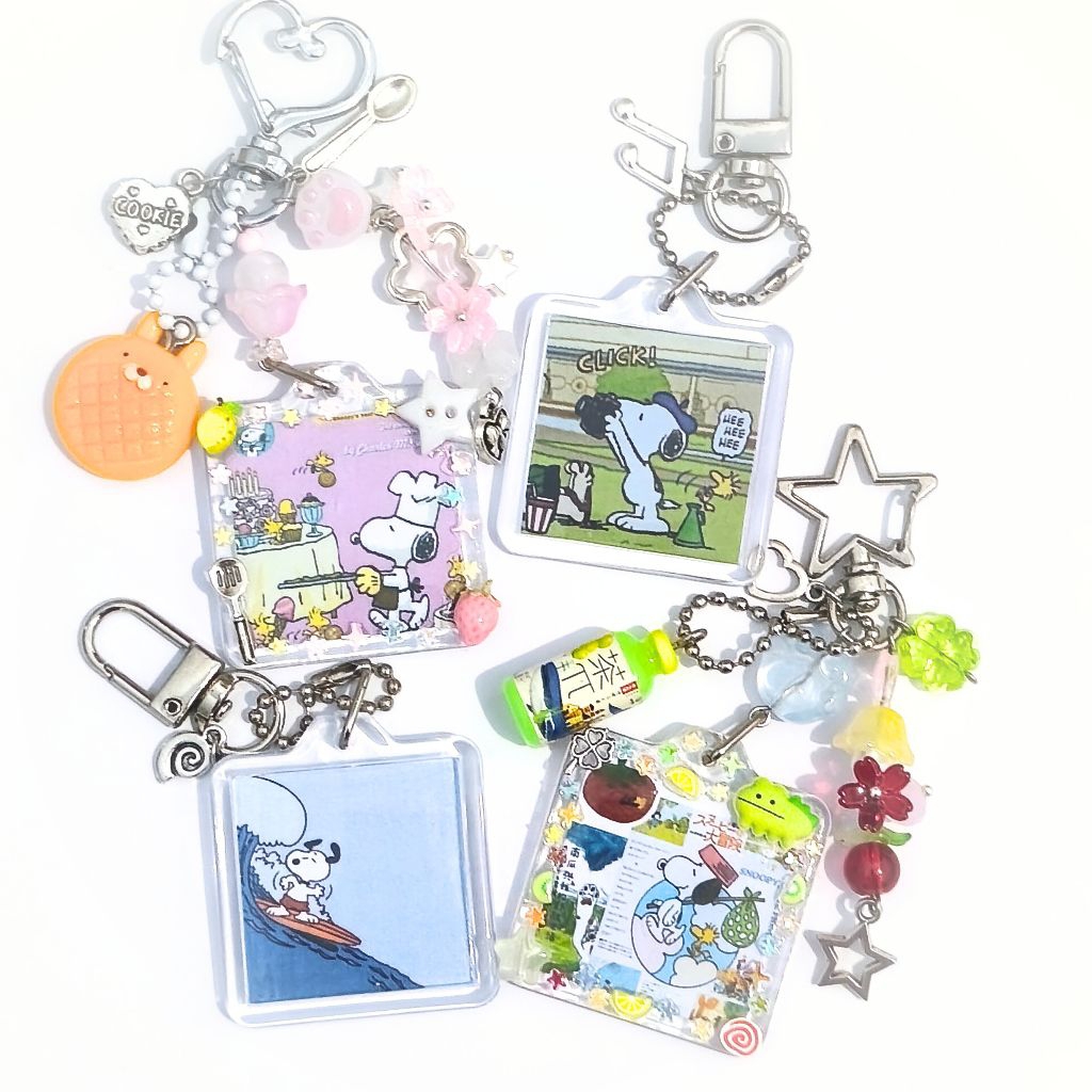 snoopy keychain