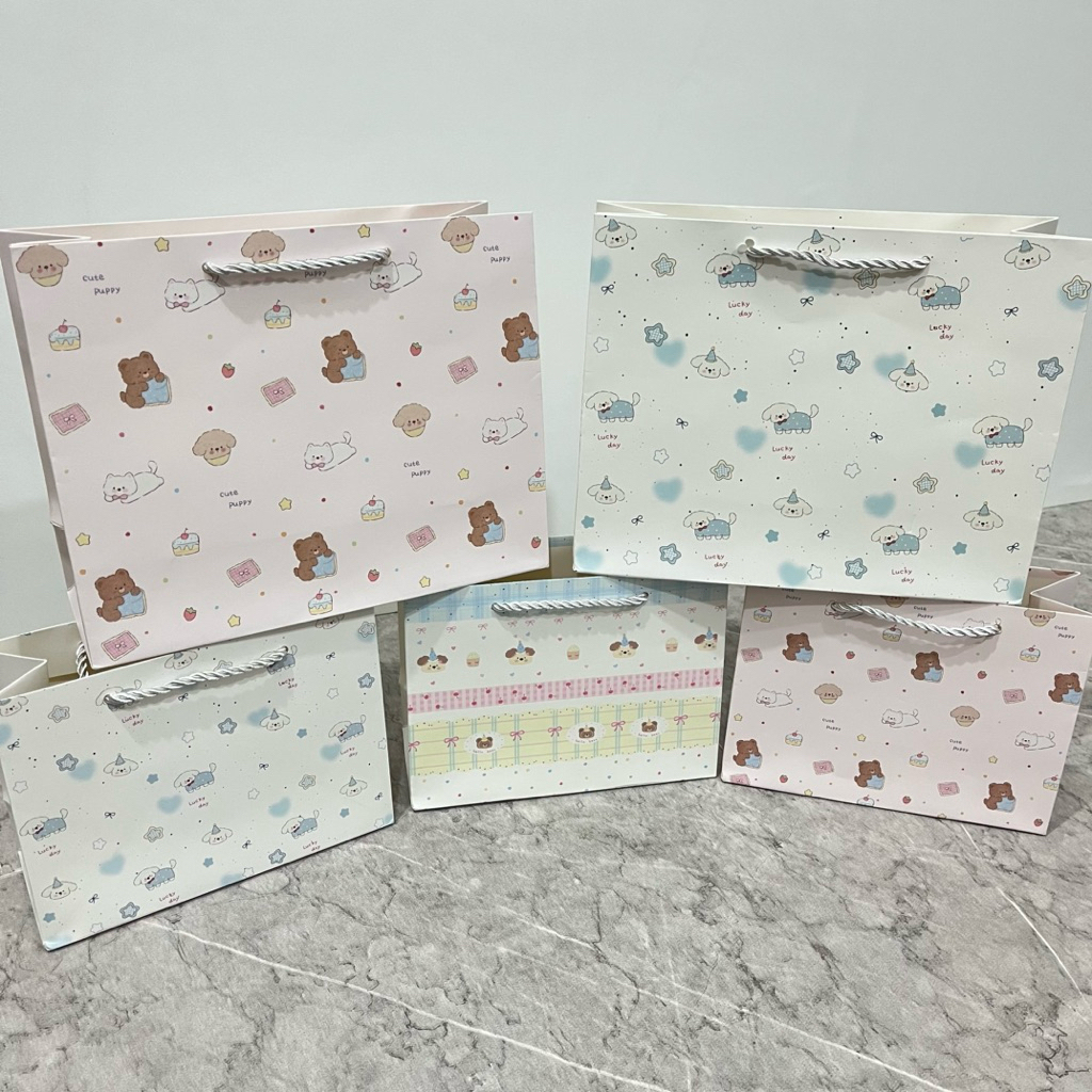 Paper Bag Tebal / Paper Bag Mini / Paper Bag Lucu Aesthetic / Tas Kado Cute / Tas Kertas Premium