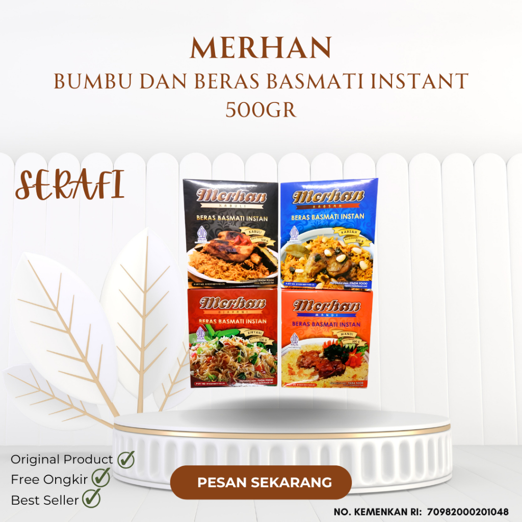 MERHAN - Bumbu dan Beras Basmati Instant