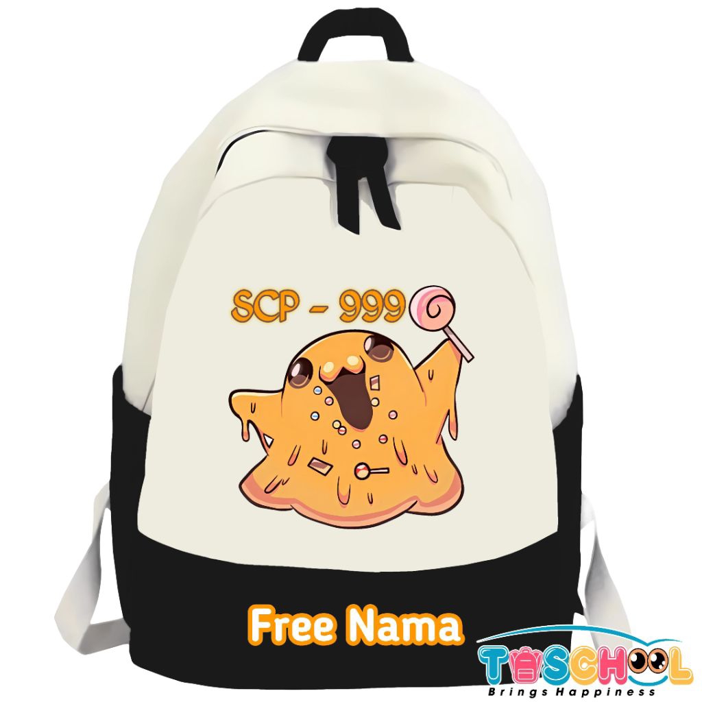 TAS RANSEL ANAK SCP 999 FREE NAMA
