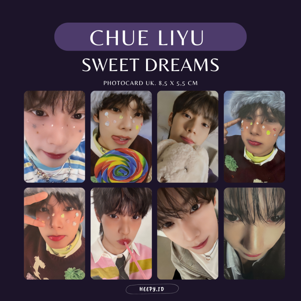 [LIYU] UNOFFICIAL PHOTOCARD CHUE LIYU SWEET DREAM