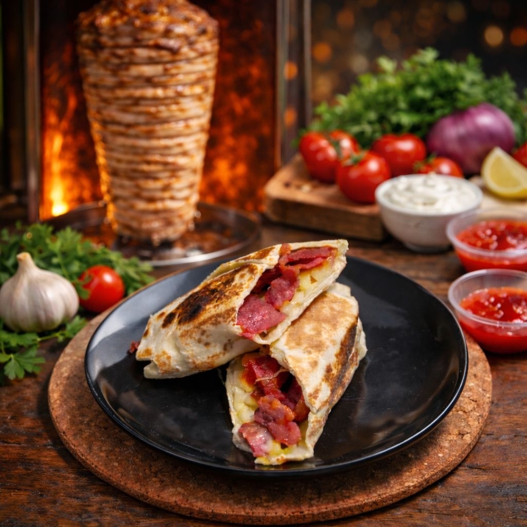 Frozen Shawarma Isi 4 pcs – Daging Melimpah | Praktis Tinggal Panaskan