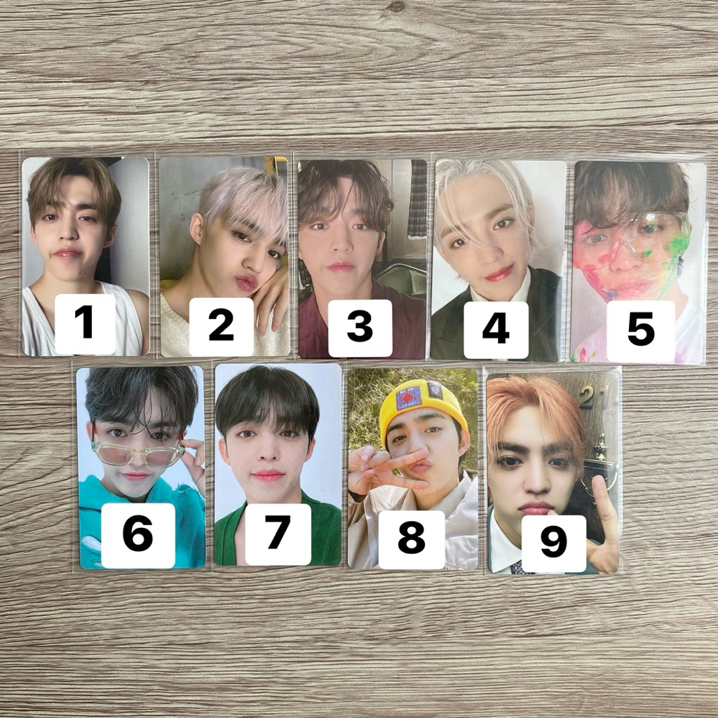 [REPRICE] SEVENTEEN SCOUPS PHOTOCARD OFFICIAL svt pc scoups choi seungcheol kkuma cimumu cheol its t
