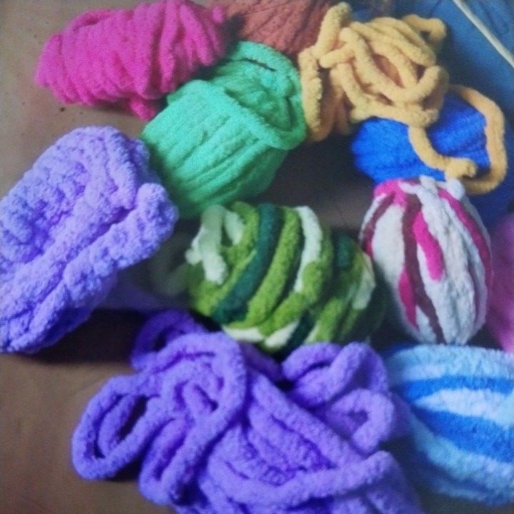 Benang Fluffy Bag