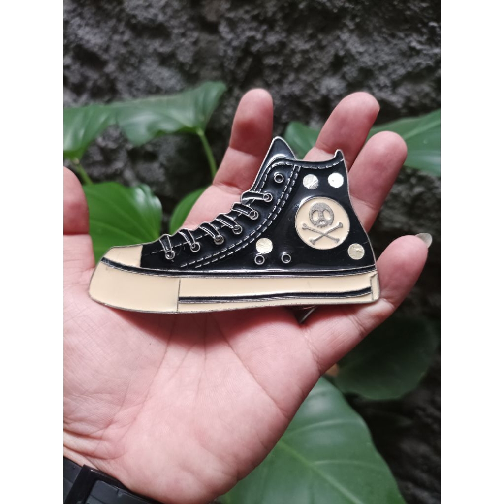 Gesper ikat Pinggang Vintage Model sepatu baseball/Converse
