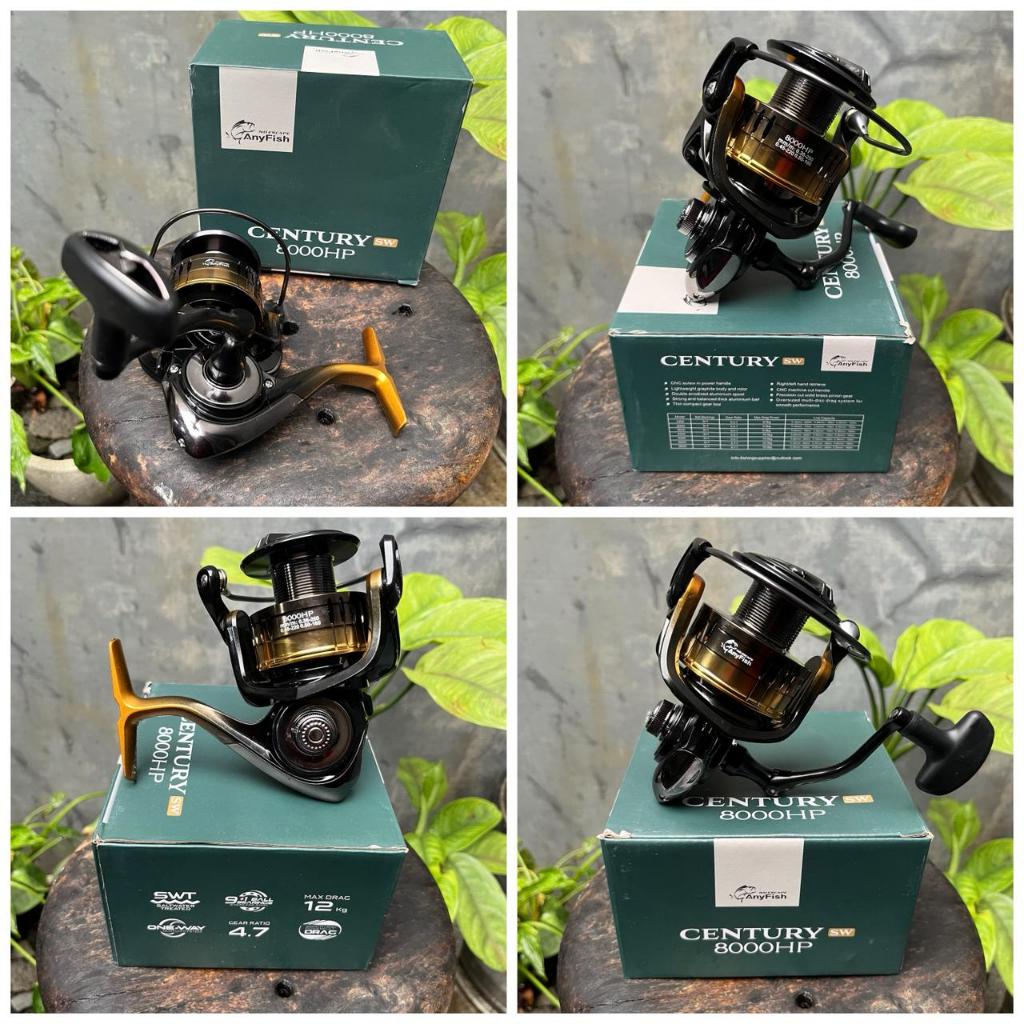 Reel Pancing 8000 / 6000 Power Handle Anyfish Century