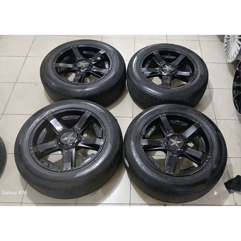 VELG MOBIL BEKAS PAJERO/FORTUNER DLL XD-SERIES RING 20 PCD 6X139,7 + BAN 275/55 R20